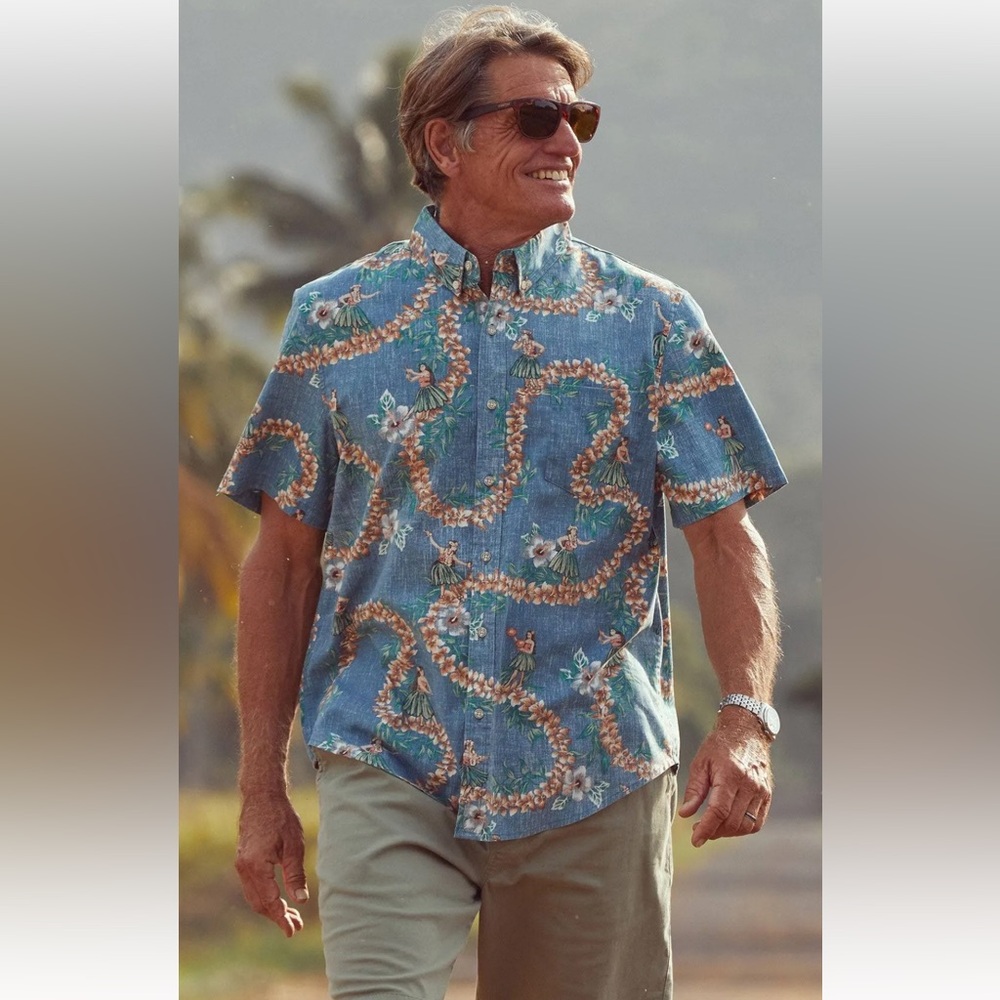 Reyn Spooner* Floral Hawaiian Aloha
Shirt